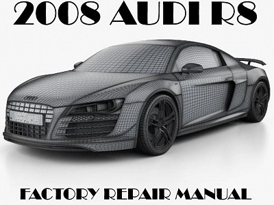2008 Audi R8 repair manual
