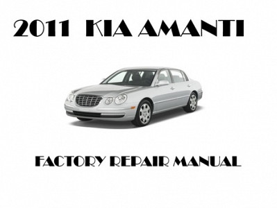 2011 Kia Amanti repair manual