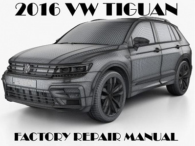 2016 Volkswagen Tiguan repair manual