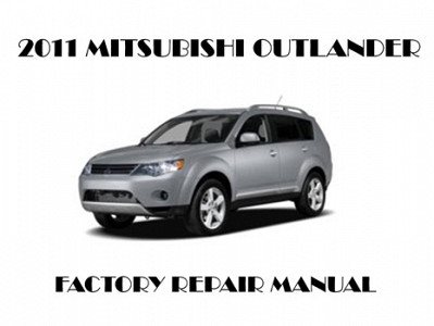 2011 Mitsubishi Outlander repair manual
