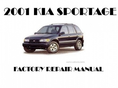 2001 Kia Sportage repair manual