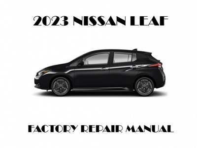 2023 Nissan Leaf repair manual