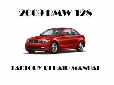 2009 BMW 128 repair manual