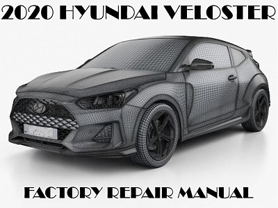 2020 Hyundai Veloster repair manual
