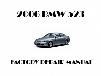 2006 BMW 523 repair manual