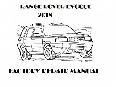 2018 Range Rover Evoque repair manual downloader