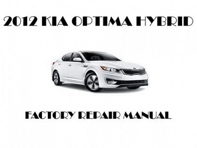 2012 Kia Optima Hybrid repair manual