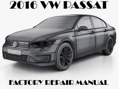 2016 Volkswagen Passat repair manual