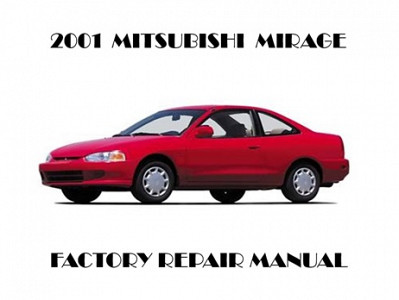 2001 Mitsubishi Mirage repair manual