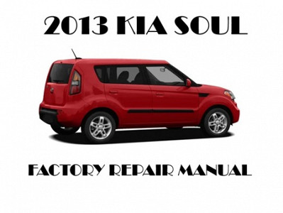 2013 Kia Soul repair manual