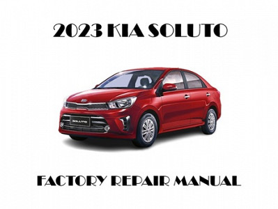 2023 Kia Soluto repair manual
