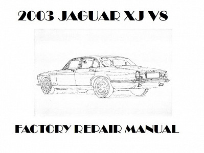 2003 Jaguar XJ V8 repair manual downloader