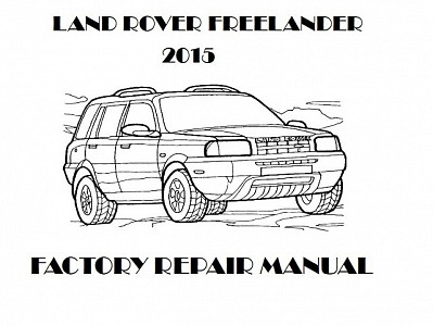 2015 Land Rover Freelander repair manual downloader