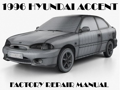 1996 Hyundai Accent repair manual