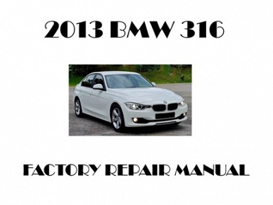 2013 BMW 316 repair manual