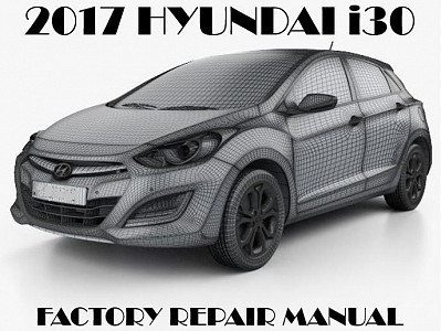 2017 Hyundai i30 repair manual