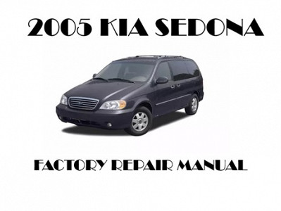 2005 Kia Sedona repair manual