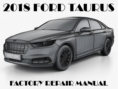 2018 Ford Taurus repair manual