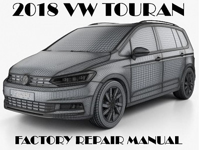 2018 Volkswagen Touran repair manual