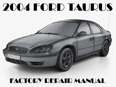 2004 Ford Taurus repair manual
