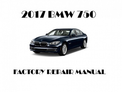 2017 BMW 750 repair manual