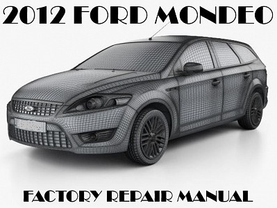 2012 Ford Mondeo repair manual
