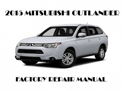 2015 Mitsubishi Outlander repair manual