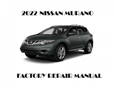 2022 Nissan Murano repair manual