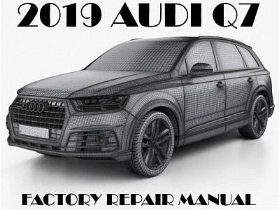 2019 Audi Q7 repair manual