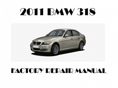 2011 BMW 318 repair manual