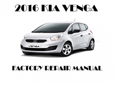 2016 Kia Venga repair manual