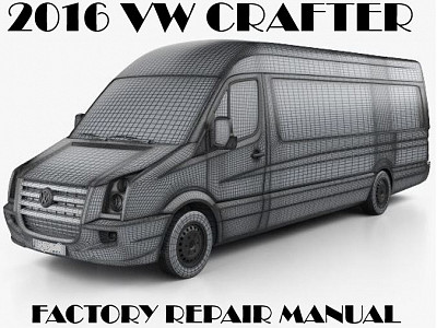 2016 Volkswagen Crafter repair manual