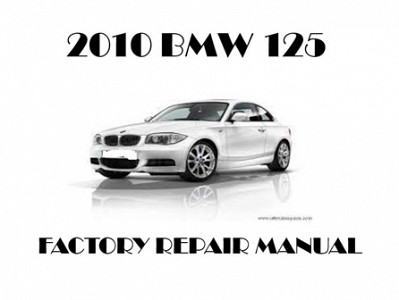 2010 BMW 125 repair manual