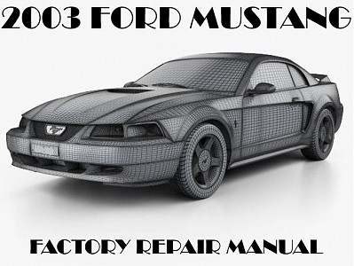 2003 Ford Mustang repair manual