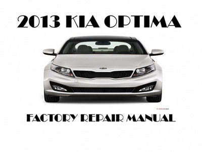 2013 Kia Optima repair manual