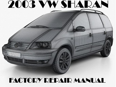 2003 Volkswagen Sharan repair manual
