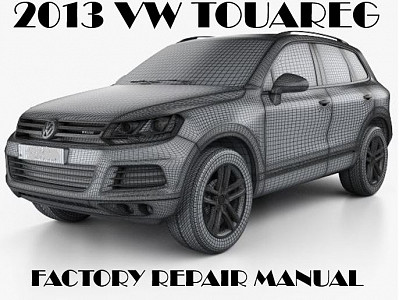 2013 Volkswagen Touareg repair manual