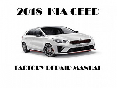 2018 Kia Ceed repair manual