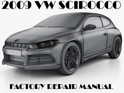 2009 Volkswagen Scirocco repair manual