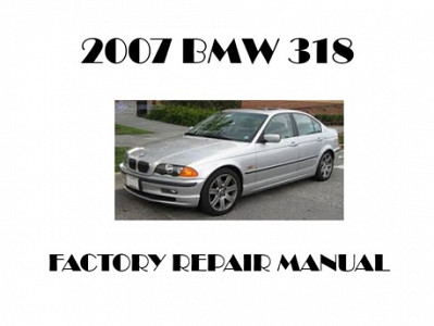 2007 BMW 318 repair manual