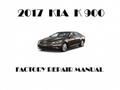 2017 Kia K900 repair manual