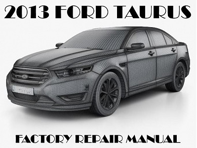 2013 Ford Taurus repair manual