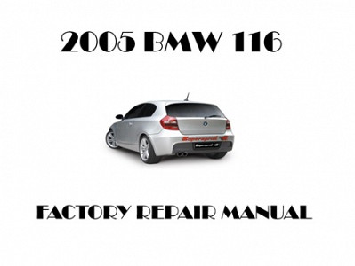 2005 BMW 116 repair manual