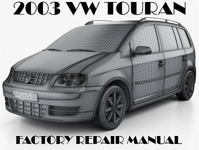 2003 Volkswagen Touran repair manual