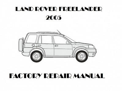 2005 Land Rover Freelander repair manual downloader