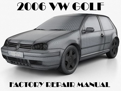 2006 Volkswagen Golf repair manual