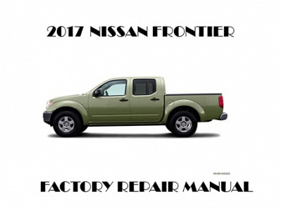 2017 Nissan Frontier repair manual