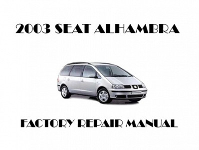 2003 Seat Alhambra repair manual