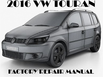 2016 Volkswagen Touran repair manual