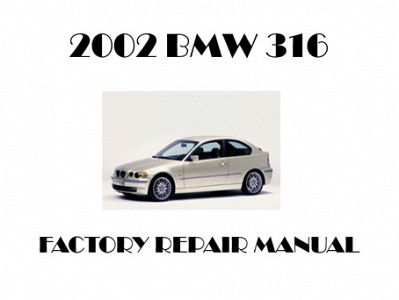 2002 BMW 316 repair manual